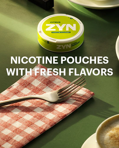 Nicotine pouches with fresh flavors