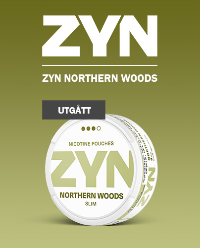 ZYN Northern Woods utgår