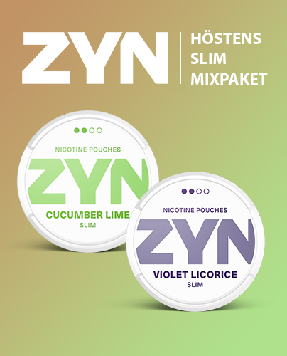 Höstens Slim Mixpaket från ZYN