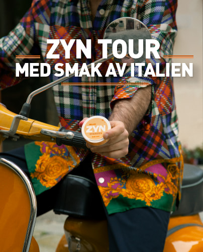 Åk till Italien med ZYN utan att lämna Sverige!